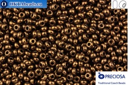 Preciosa czech seed beads 1 quality bronze 10/0, 50g specPR0007