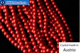 Австрийские 5810 Pearls Crystal Iridescent Rouge 2мм, 1шт