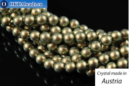 Rakouský 5810 Pearls Crystal Iridescent Green 3mm, 1ks SVP-0051