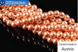 Rakouský 5810 Pearls Crystal Rose Peach 3mm, 1ks SVP-0092