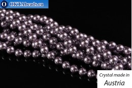Rakouský 5810 Pearls Crystal Mauve 4mm, 1ks