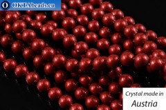 Austrian 5810 Pearls Crystal Bordeaux 4mm, 1pc