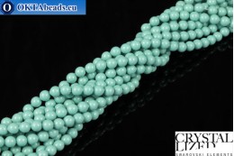 Rakouský křišťálové perly Crystal Jade Pearl 4mm, 1ks