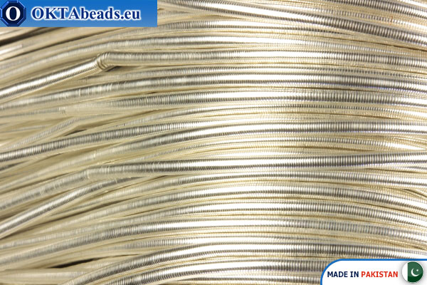 French wire Silver Fine 0,7mm ~42cm-0,4gr fwire01