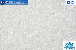 TOHO Beads Transparent Crystal (1) 15/0 TR-15-1