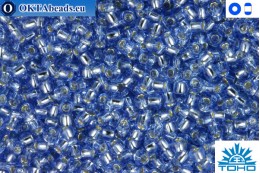 TOHO Beads Silver-Lined Lt Sapphire (33) 11/0 TR-11-33