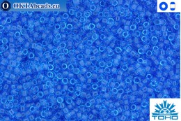 TOHO Beads Transparent Dark Aquamarine (3B) 11/0 TR-11-3B