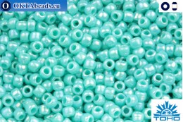 TOHO Beads Opaque-Rainbow Turquoise (413) 15/0