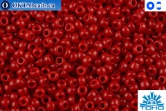 TOHO Beads Opaque Pepper Red (45) 15/0
