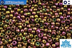TOHO Beads Higher-Metallic Purple/Green Iris (509) 15/0