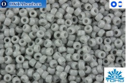 TOHO Beads Opaque Gray (53) 15/0 TR-15-53