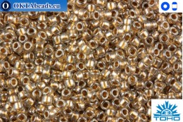 TOHO Beads Gold-Lined Crystal (989) 11/0