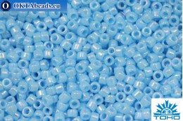 TOHO Beads Бисер Opaque Rainbow Blue Turquoise (403) 15/0, 5гр TR-15-403