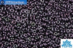 TOHO Beads Demi Round Metallic Amethyst Gun Metal (90) 11/0
