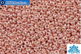 TOHO Beads Demi Round PermaFinish Galvanized Sweet Blush (PF552) 11/0, 5gr TN-11-PF552