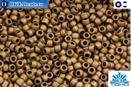 TOHO Beads Frosted Bronze (221F) 15/0