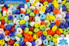 TOHO Beads Magatama Opaque Mix (BM50) 4mm