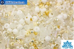 TOHO Beads Mix Hasu- White Mix (3212) TX-01-3212