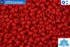 TOHO Beads Opaque-Frosted Cherry (45AF) 11/0