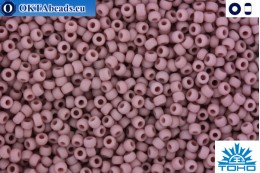 TOHO Beads Opaque-Frosted Lavender (52F) 11/0 TR-11-52F
