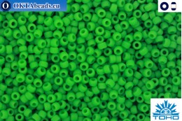 TOHO Beads Opaque-Frosted Mint Green (47F) 11/0