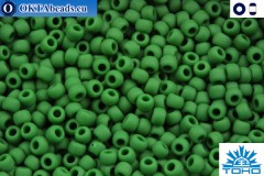 TOHO Beads Opaque-Frosted Pine Green (47HF) 11/0