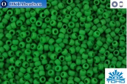 TOHO Beads Opaque-Frosted Shamrock (47DF) 11/0 TR-11-47DF