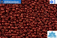 TOHO Beads Permanent Finish - Galvanized Brick Red (PF564) 11/0