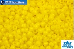 TOHO Beads Round Dark Yellow Opaque (42B) 15/0 TR-15-42B
