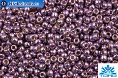 TOHO Beads Round PermaFinish Galvanized Pale Lilac (PF579) 11/0
