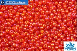 TOHO Beads Round Ruby Hyacinth Silver Lined Rainbow (2025) 11/0