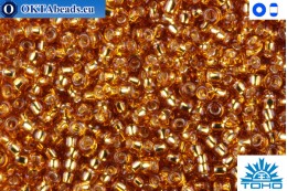 TOHO Beads Silver-Lined Topaz (22C) 15/0