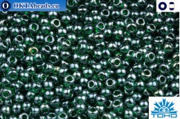 TOHO Beads Trans-Lustered Green Emerald (118) 11/0