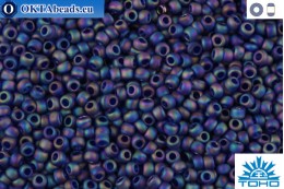 TOHO Beads Trans-Rainbow-Frosted Cobalt (87DF) 11/0 TR-11-87DF
