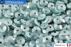 Italian cup sequins Azzurro Chiaro Metal (6139) 4mm, 50gr