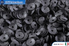 Italian cup sequins Ardesia Satinati (976W) 4mm, 50gr