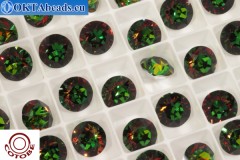 WH COTOBE 1088 Chaton Emerald Blaze ss39/8,4mm, 24pc