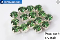 WH Chaton Preciosa Maxima Erinite - silver ss16, ~360pc