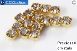 WH Chaton Preciosa Maxima Crystal Velvet - gold ss12, ~360pc PR_chat_105-WH
