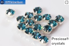WH Chaton Preciosa Maxima Indicolite - silver ss12, ~360pc