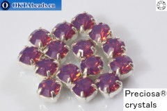 WH Chaton Preciosa Maxima Amethyst Opal - silver ss12, ~360pc