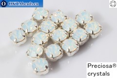 WH Chaton Preciosa Maxima White Opal - silver ss12, ~360pc