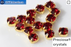 WH Chaton Preciosa Maxima Siam - gold ss16, ~360pc