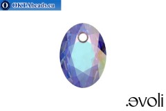 WH evoli Elliptic Cut 6438 Crystal AB 9mm, 12pc
