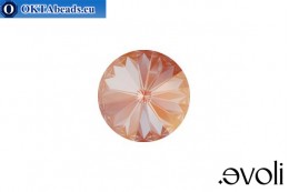 WH evoli Rivoli 1122 Crystal Orange Glow DeLite 14mm, 12pc WH-SVX-0111