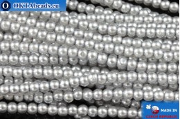 VO České voskové perle šedý (70041) 2mm, ~600ks