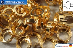 WH Sew on setting Rivoli Light Gold ss45 10mm, 100pc