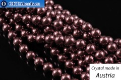 VO Rakouský 5810 Pearls Crystal Burgundy 2mm, 100ks