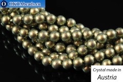 WH Austrian 5810 Pearls Crystal Iridescent Green 5mm, 100pc