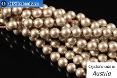 WH Austrian 5810 Pearls Crystal Platinum 5mm, 100pc